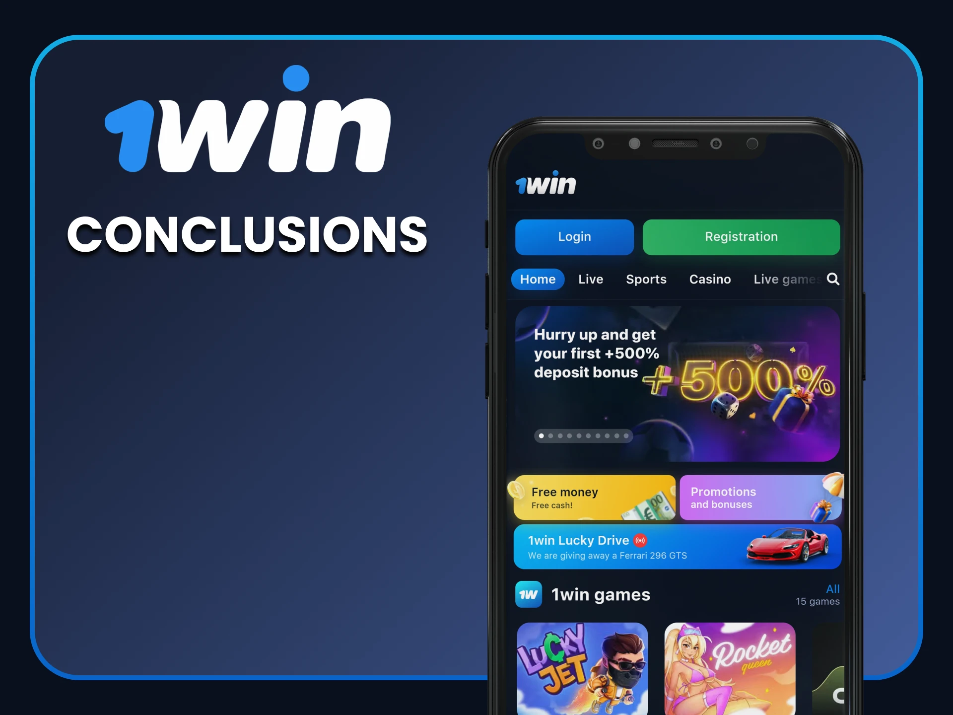 The 1win application is perfect for those interested in sports betting and casino games.