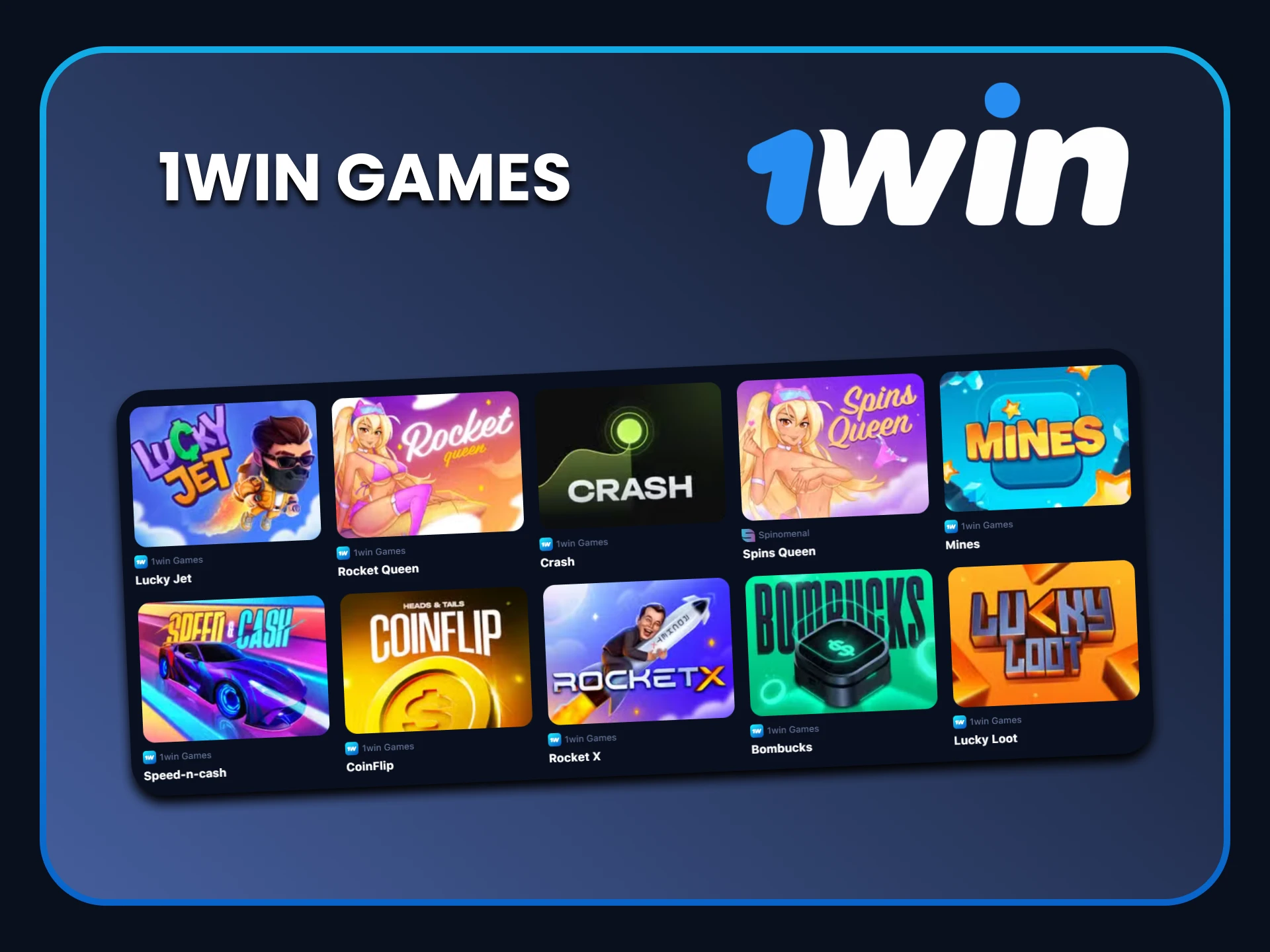 What is the total number of slot games available at 1win casino?