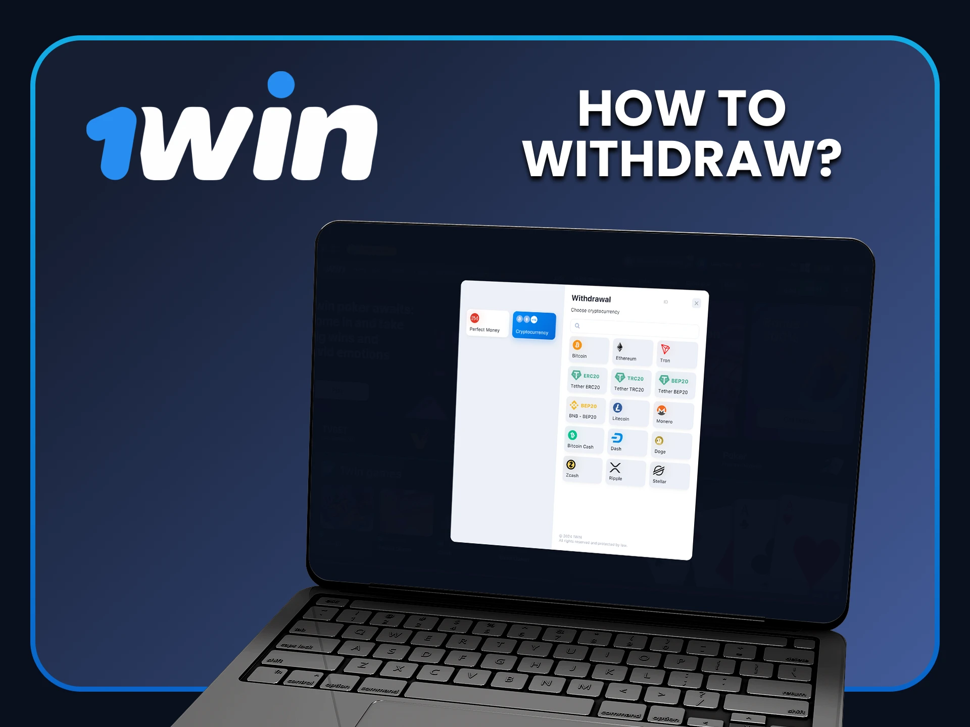 Review the guidelines for withdrawing funds from 1win.